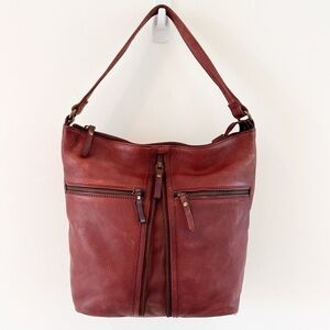 NorthStyle Pebble Leather Hobo Bag